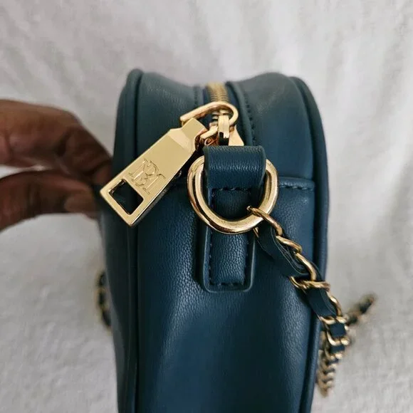 Badgley Mischka Quilted Studded Crossbody Camera Bag - Picture 3 of 10